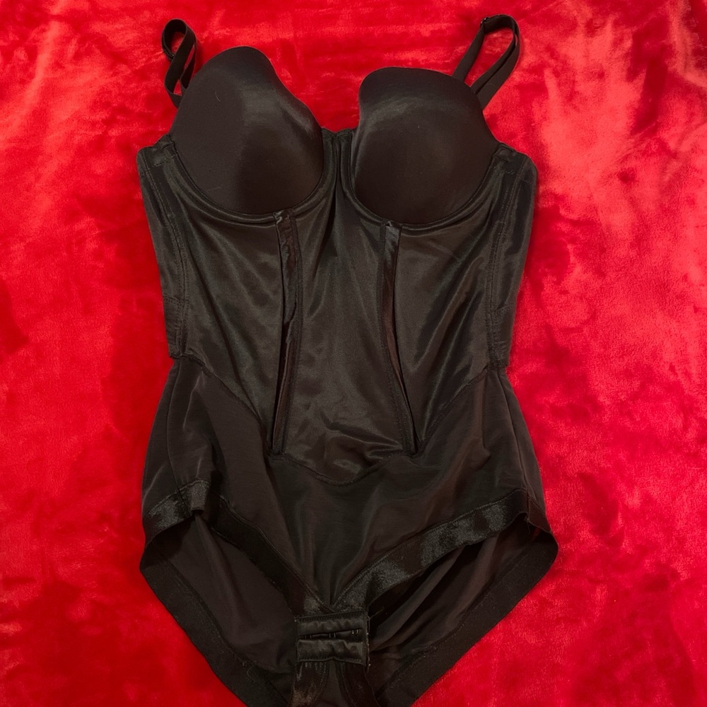 Maidenform Black Shapewear Bodysuit
